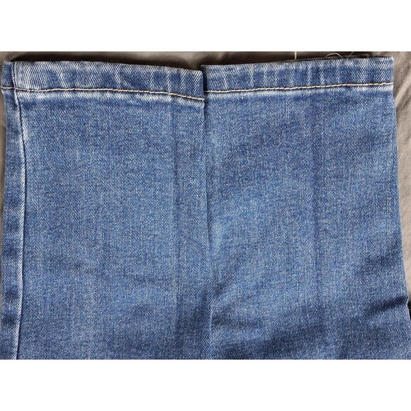 WAX JEANS "BUTT I LOVE YOU" 3/26 BLUE WOMENS JEANS DARK BLUE LIGHT WASH - Picture 13 of 15